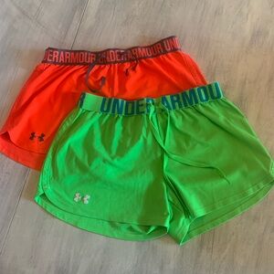 Under Armour Shorts-Bundle of 2 💚🧡